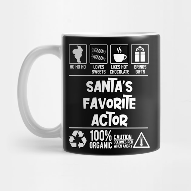 santas favorite Actor by Graficof